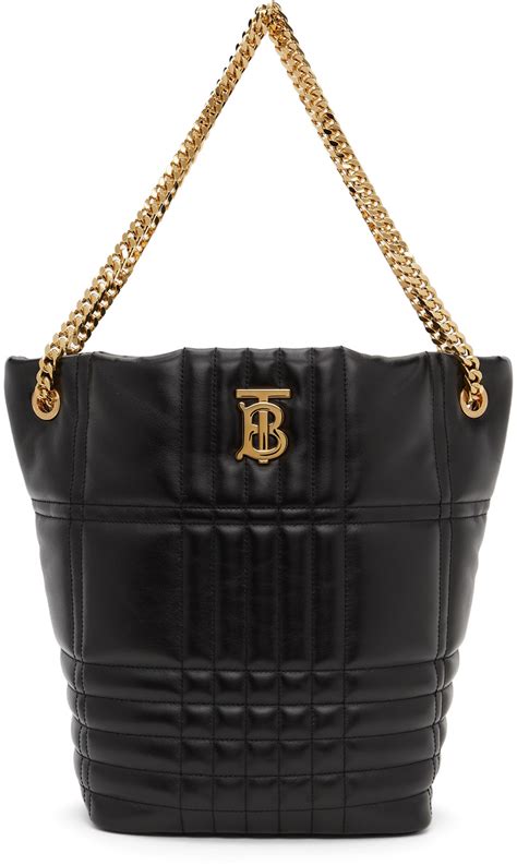 celebrities burberry black tote|Burberry lola bag in tow.